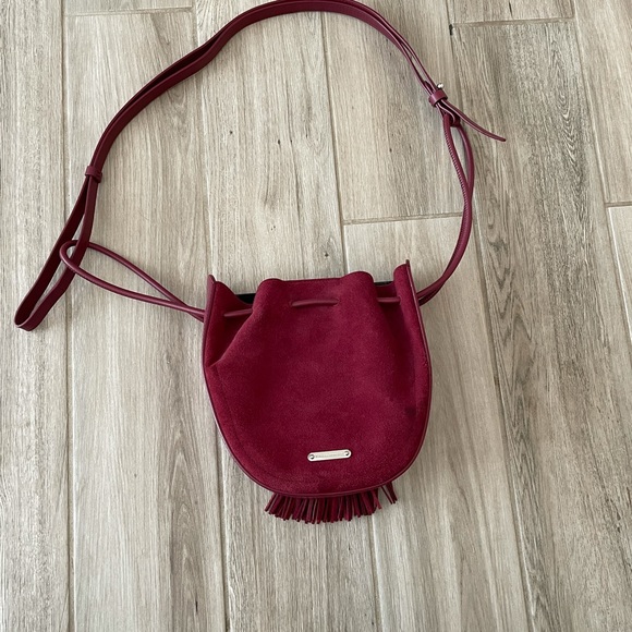 EUC Rebecca Minkoff Lulu Crossbody in Pinot Noir - Picture 4 of 7